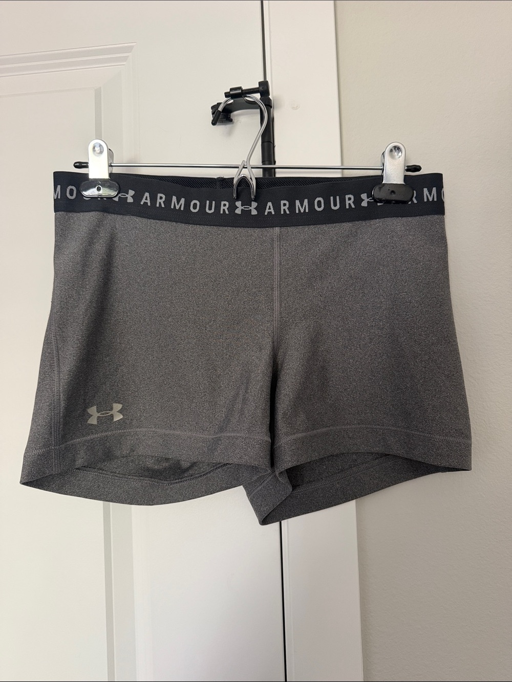 Under Armour Black & Gray Performance HeatGear® Training Shorts